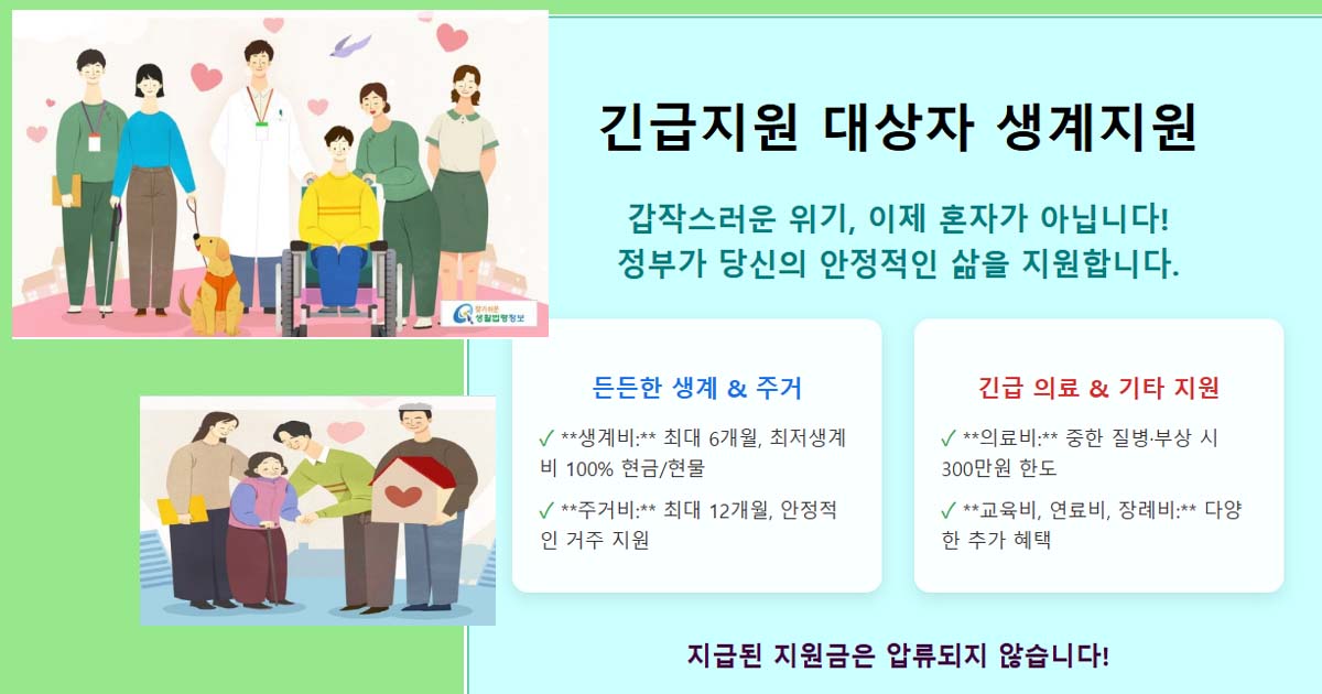긴급지원생계비