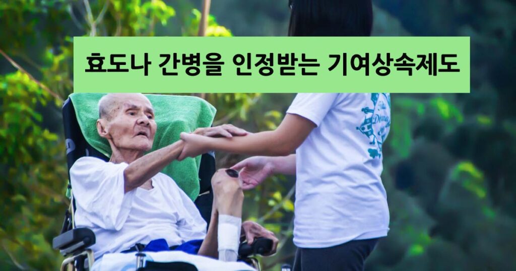 기여상속제도