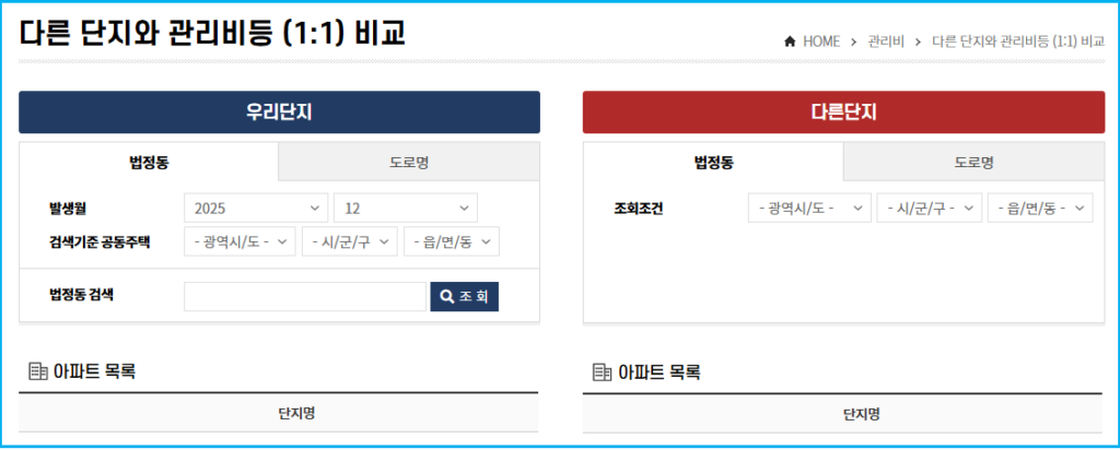 아파트,원룸,오피스텔 관리비 옆 단지와 비교하는 법 3 아파트,원룸,오피스텔 관리비 옆 단지와 비교하는 법 2