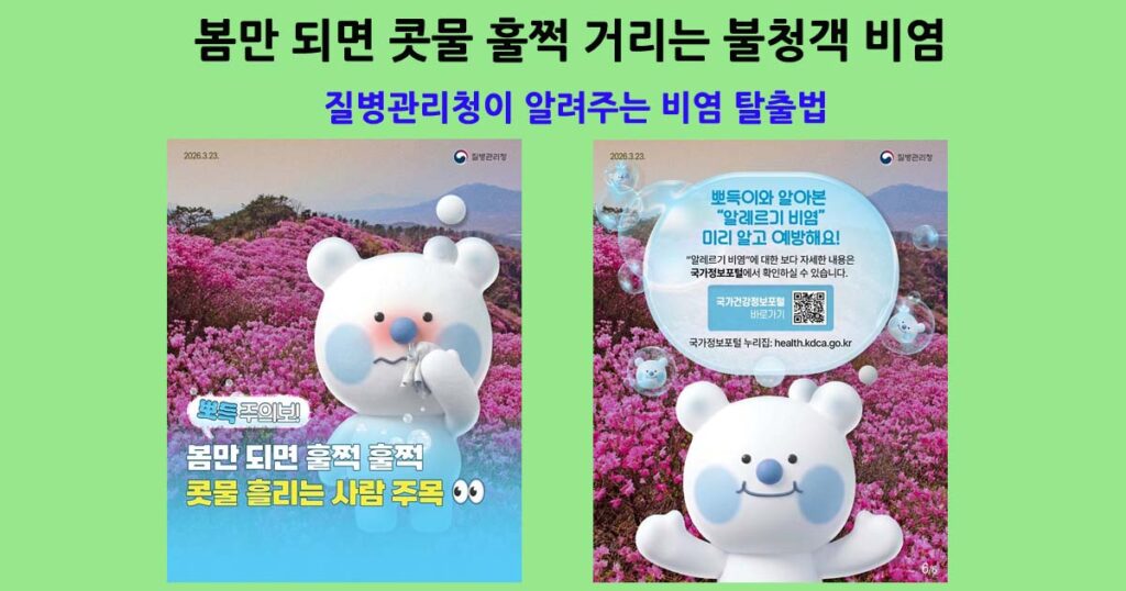 봄철비염알레르기
