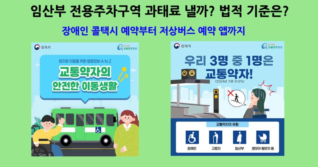 교통약자임산부전용주차구역