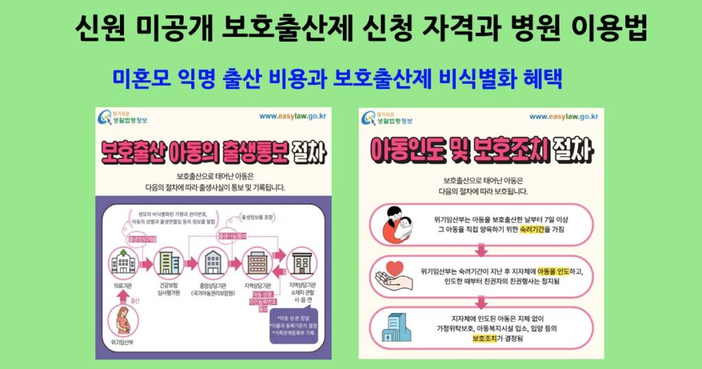 보호출산제신청자격