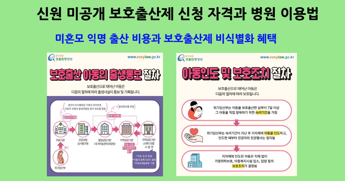 보호출산제신청자격